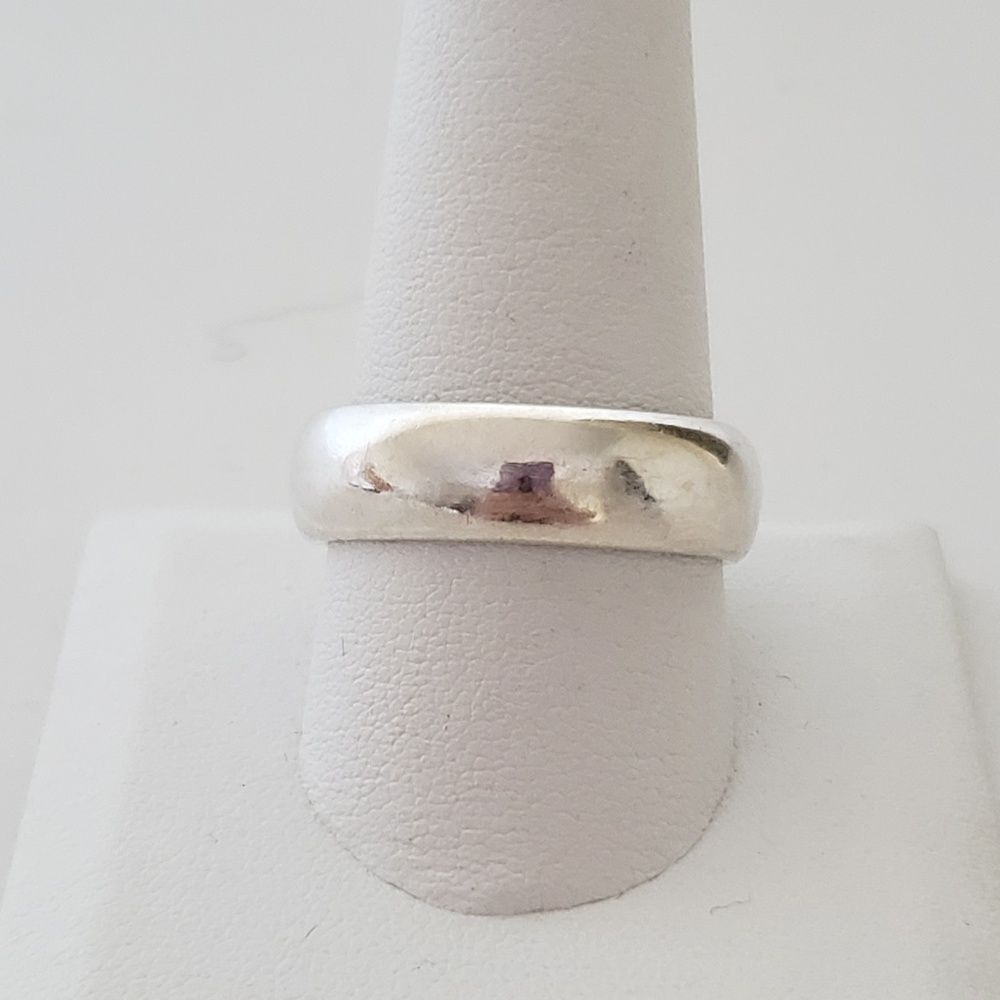 Sterling Silver 925 Band Ring Size 11.5